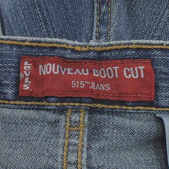Vintage Levis (Size 8 Mis M) Women’s 515 Nouveau Boot Cut Stretch Jeans (2003) - Picture 14 of 16